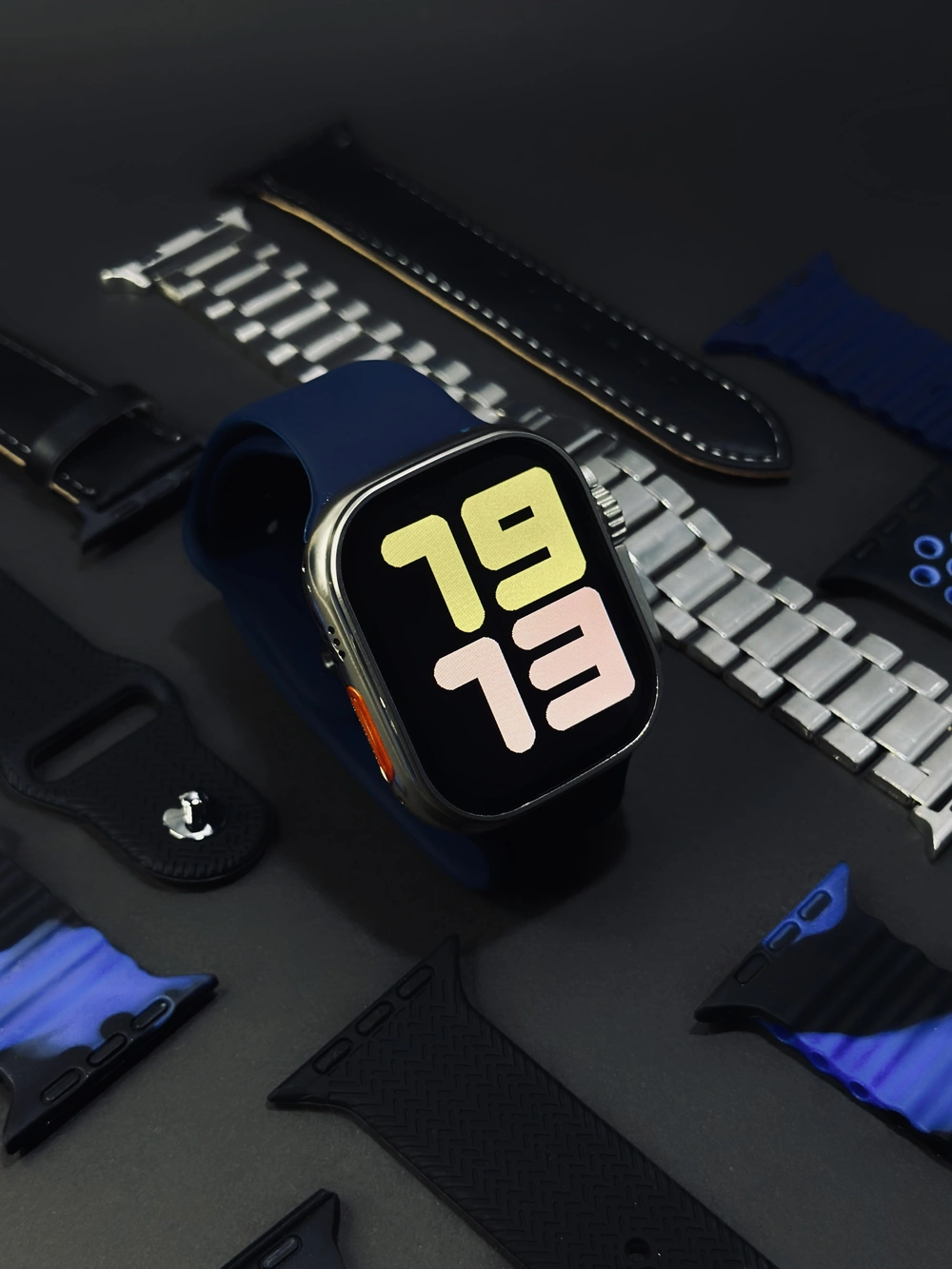 10 in 1 Ultra 10 Smart Watch with 10 free straps